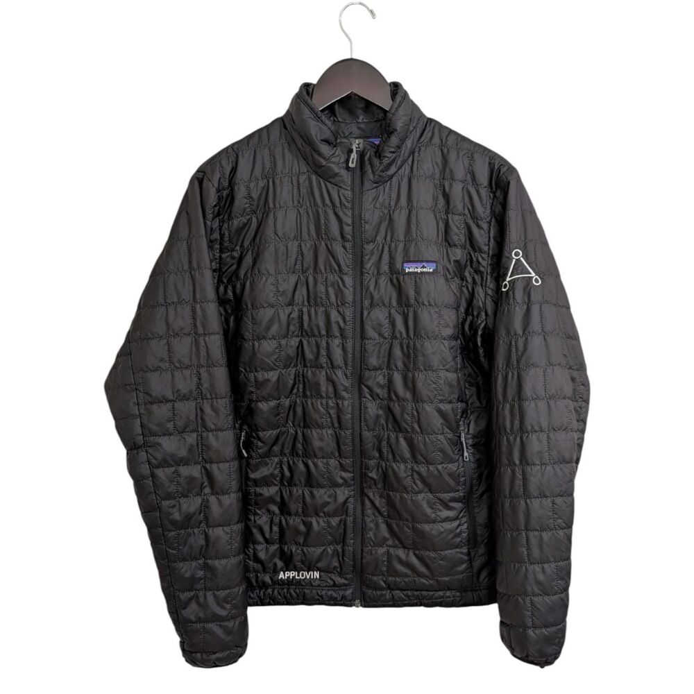 Patagonia Men's Nano Puff Jacket - AppLovin Corporate Promo Size M in Black